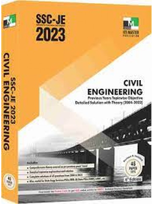 SSC-JE 2022 Civil Engineering Previous Years Topic wise Objective Detailed Solution with Theory at Ashirwad Publication